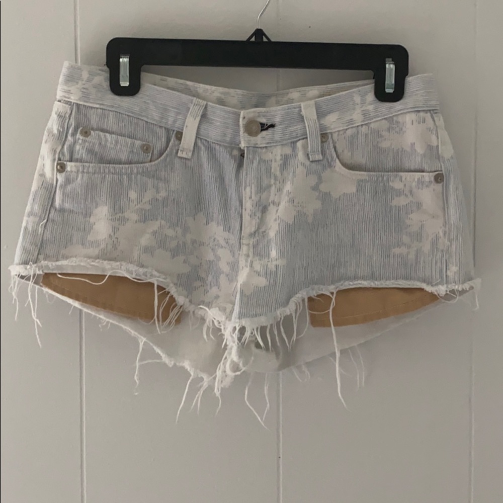 Rag and Bone cut off shorts